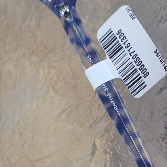 NWT RX-ABLE RALPH LAUREN EYEGLASS FRAMES RA7116 Blue tortoise - Picture 11 of 12